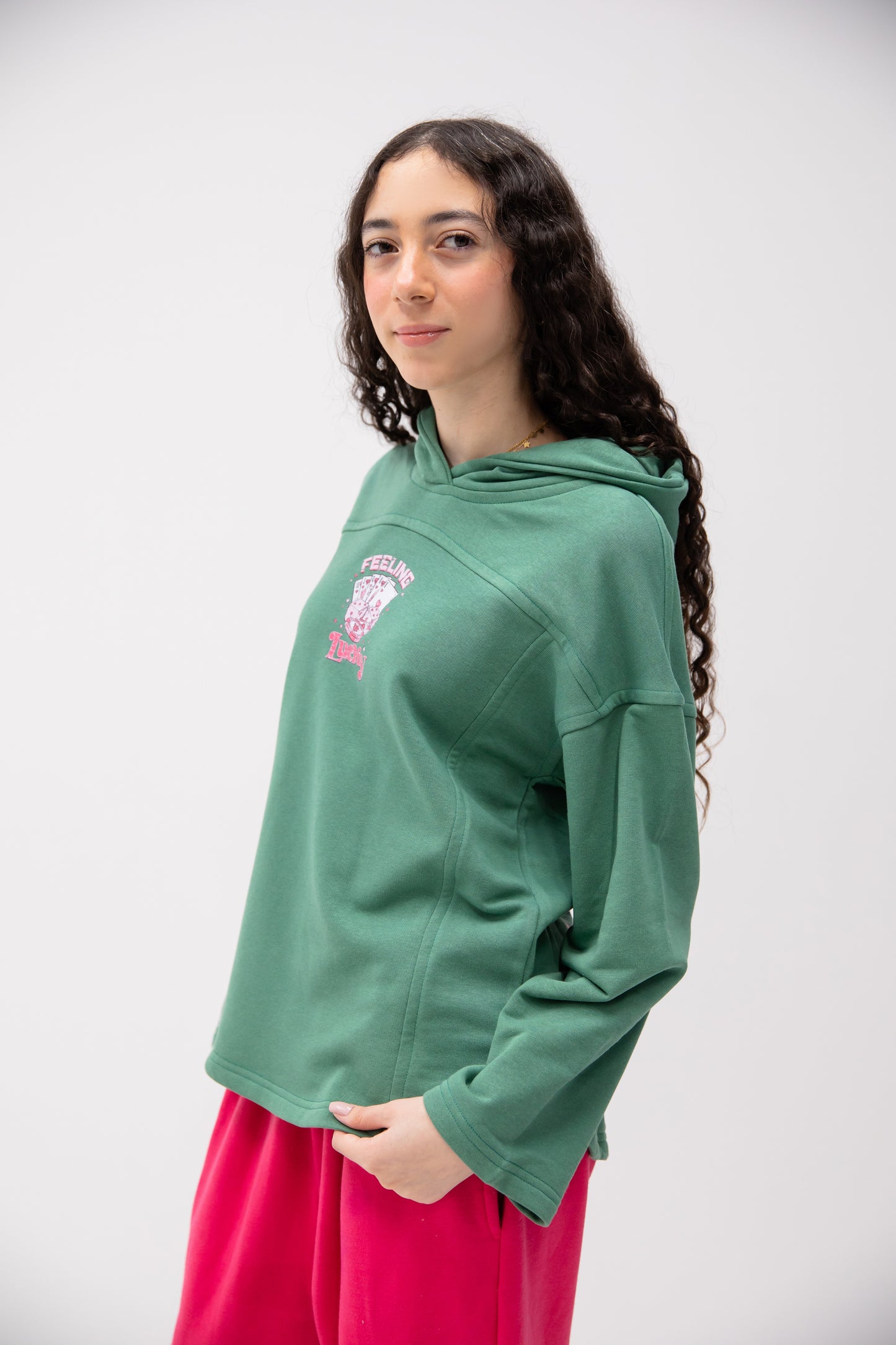 Feeling Lucky Oversize Hoodie